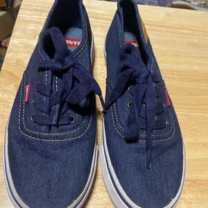 Levi's Denim Blue Kids Sneakers